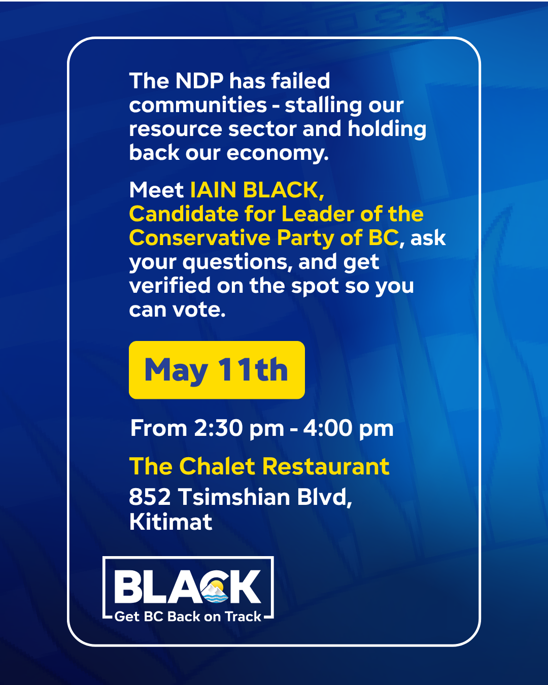 A Conversation with Iain Black